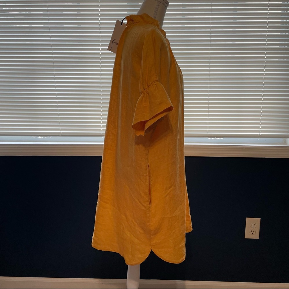 Finley Crosby Linen Ruffle Dress - Picture 8 of 12